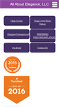 Mobile Screenshot of allaboutelegance.net